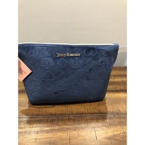 Juicy Couture Cosmetic Travel Bag, NWT, Blue